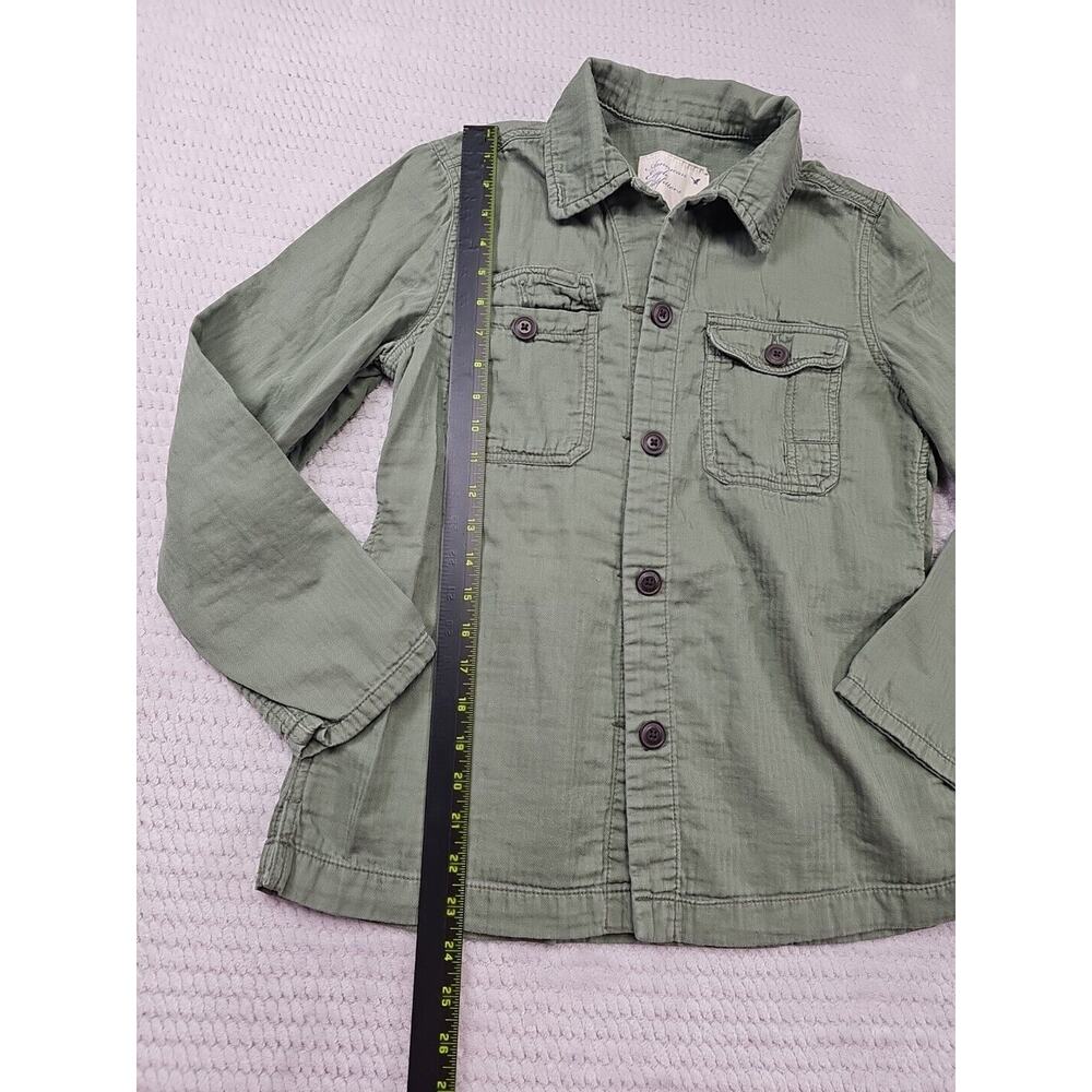 American Eagle Shirt Womens Medium Green Button Front Outdoor Hiking Gorpcore - Picture 2 of 7